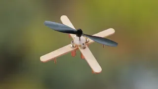 how to make a drone with dc motor at home