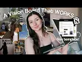 Make a 2025 Vision Board that WORKS free Notion Template