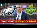Philadelphia Eagles LIVE 2026 NFL Mock Draft With TRADES - Chat Sports NFL Draft Simulator