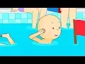 Caillou s Front Crawl Caillou Cartoon