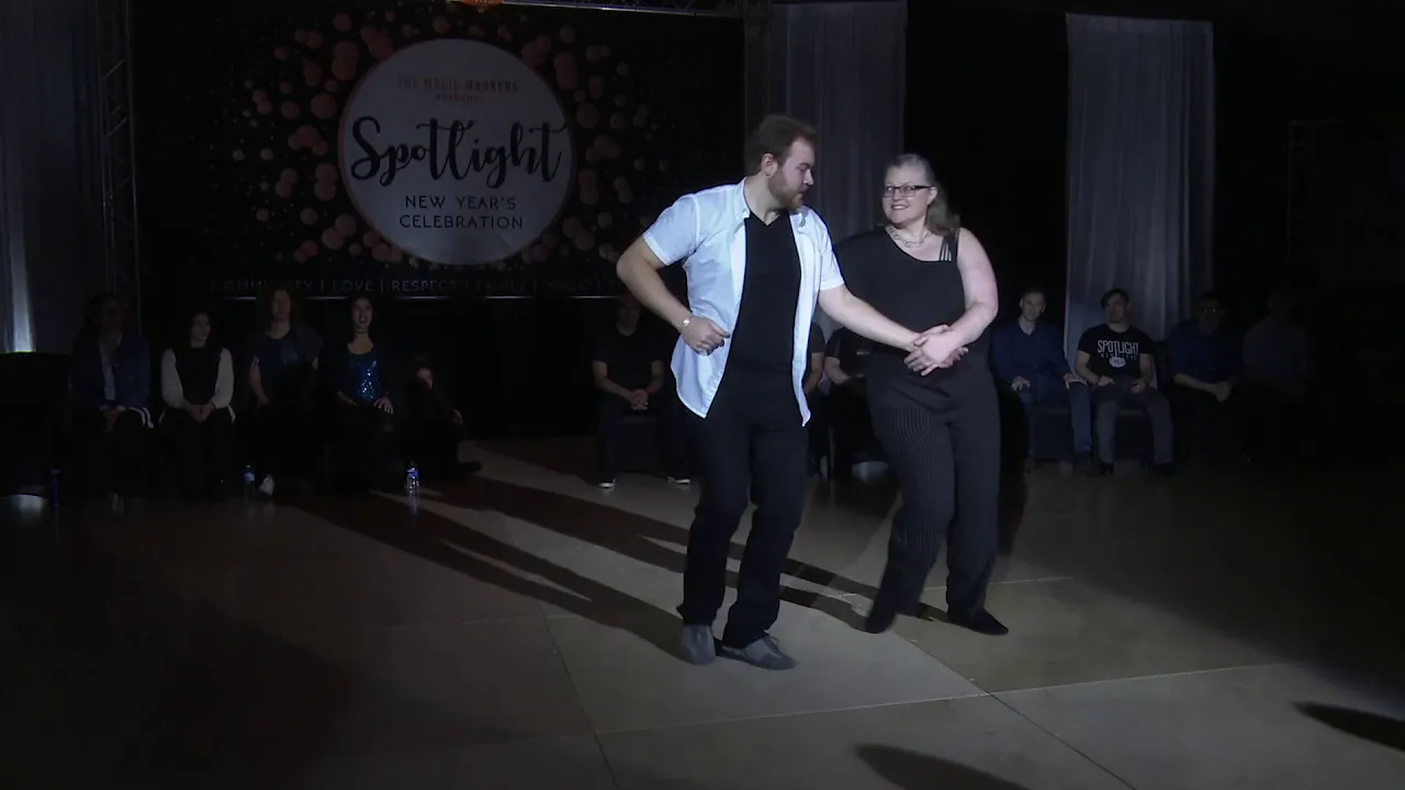 Spotlight New Years 2019 2020 Novice Jack & Jill John Beckwith & Jamie Walter