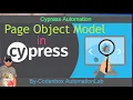 POM - Part 3 How to use Page Objects Pattern in Cypress How to implement Page Objects pattern model