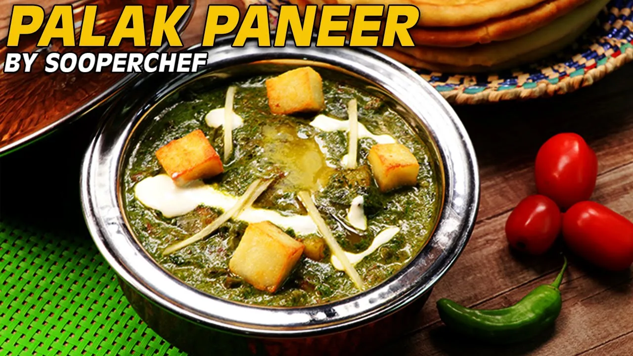 Palak Paneer Recipe-How to Make Easy Palak Paneer-Spinach