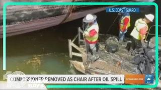 Manatee County commissioner removed as port authority chair after oil spill