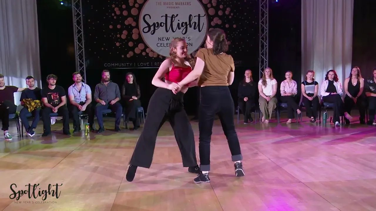 Spotlight New Year's Celebration 2023 Intermediate Jack & Jill - Rachel Bowlby & Nina Johnson