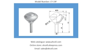 AHCELL CY series ball transfer units roller caster catalogue