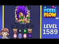 Pixel Flow Level 1589 Solution Walkthrough