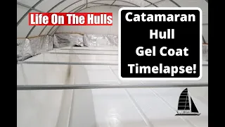 Catamaran Hull Gel Coat