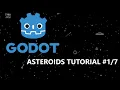 Godot 4 Beginner Tutorial - Asteroids 7 Project Setup Player