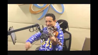 يحيى الموجى يعزف موسيقى رامى قشوع و بكيزة و زغلول فى الصبح بالليل مع فادى ابراهيم  على الراديو      دندنها