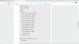 Java AWT BorderLayout Class