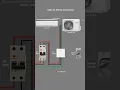 Download Lagu Split AC Wiring Connection. #shorts #short || shorts || short || Excel Electric ||