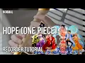 Lagu How to play Hope (One Piece) by Namie Amuro on Recorder (Tutorial)