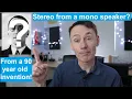 This MONO Bang Olufsen Beolit 20 speaker from B O plays STEREO sound due to a 90 year old discovery