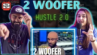 2 woofer | MC SQUARE | Hustle 2.0 | Delhi Couple Reactions