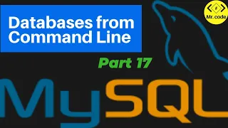MySql Database from COMMAND LINE MySql Database Begginers Tutorial