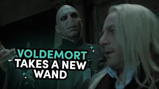voldemort meets with the death eaters deathly hallows