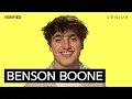 Benson Boone In The Stars Meaning Verified