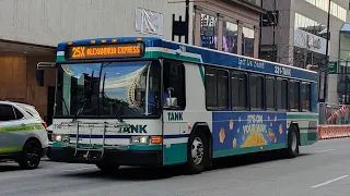 Ride On TANK 2015 Gillig Low Floor 2198 On Rt 25X Alexandria Express to Village Green Park Ride