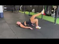 Single Leg Glute Thruster