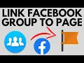 How to Link a Facebook Group to a Facebook Page
