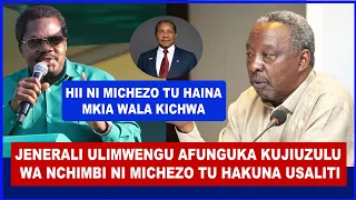 MZIKILIZE HAPA JENERALI ULIMWENGU AMEFUNGUKA KINAGA UBAGA KUJIUZULU KWA NCHIMBI ASEMA NI MICHEZO TU