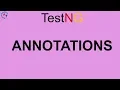TestNg Annotations - TestNG