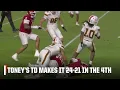 Malachi Toney SPINS AND SCORES for Miami in 4th quarter ESPN College Football