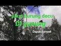 Lagu pikat decu gunung