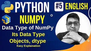 Data Type of NumPy Array Python NumPy Tutorial Data Type Objects dtype in numpy