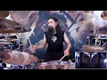 Jocke Wallgren - Amon Amarth | Death in Fire live @ Rock im Park 08/06/19 | Drumcam