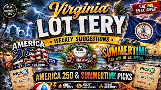 Virginia Lottery Weekly Suggestions July Week Five 2026