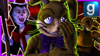 Gmod FNAF | Glitchtrap Gets Hunted Down By Cat In The Hat!