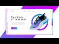Website UI Design using Adobe Photoshop Trendy Gradients In Web Design