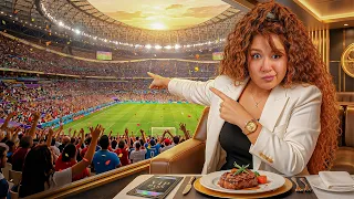دخلت أغلى تذكرة في كأس العالم! (20 ألف دولار)