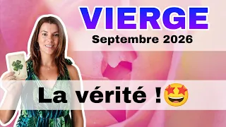 VIERGE ♍ Septembre 2026 :VOUS ALLEZ VERS LA LUMIÈRE   :)