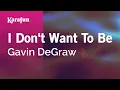 Download Lagu I Don't Want to Be - Gavin DeGraw (One Tree Hill) | Karaoke Version | KaraFun
