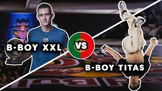 b boy xxl vs b boy titas red bull bc one cypher portugal 2021