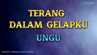 ungu terang dalam gelapku karaoke plus backing vocal 