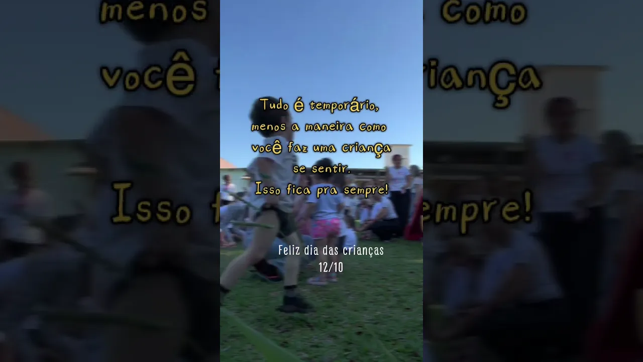 Dia das crianças