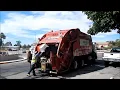 Republic Services Of Las Vegas Garbage Truck Manual Recycling