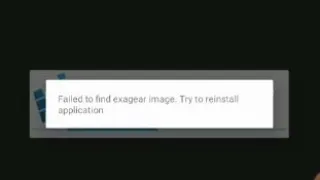 TIENES UN ERROR EN EXAGEAR LE FALTA EL OBB EMULADOR AQUI TE ENSENO A COMO INSTARLO CORRECTAMENTE