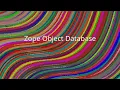 Zope Object Database