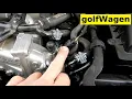 VW Golf 7 intake air temperature sensor replacement P00A3 P007D