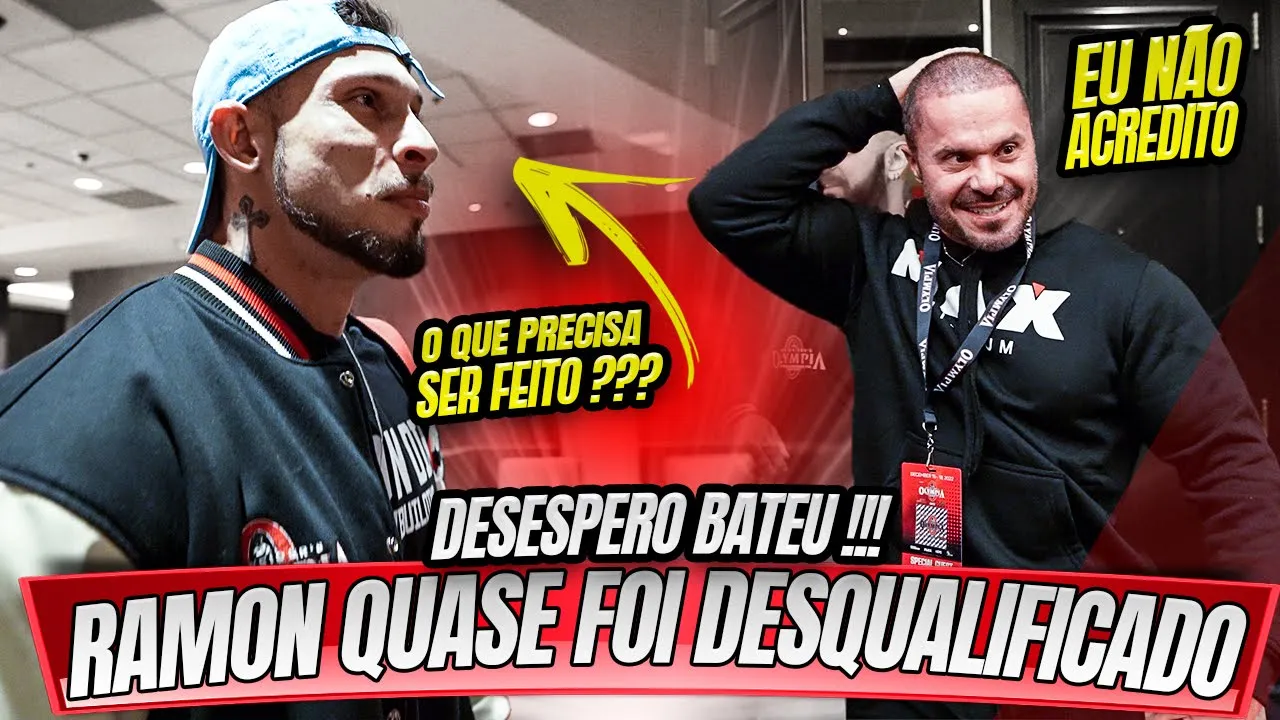 RAMON NÃO BATEU O PESO ? FOI DESCLASSIFICADO ? ENTENDA TUDO O QUE ACONTECEU