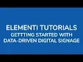 Lagu How to get started with data-driven digital signage