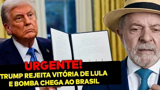 Trump REJEITA vitória de Lula e prepara bomba contra o Brasil