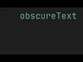 FLUTTER obscureText property TextField