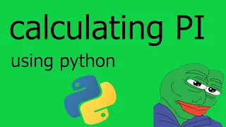 Calculating PI in python