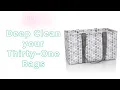 How to do a deep clean of your Thirty-One bags